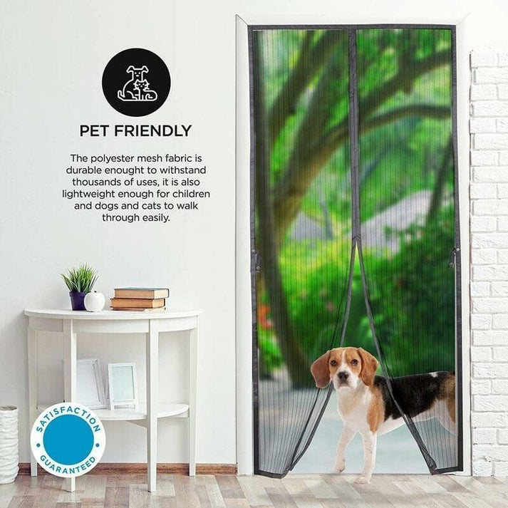 Mesh Screen Net Home Magnetic Foldable Anti Mosquito Door Curtains