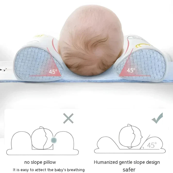 Smart Baby Head Shaping Pillow – Ergonomic 360° Head & Neck Support