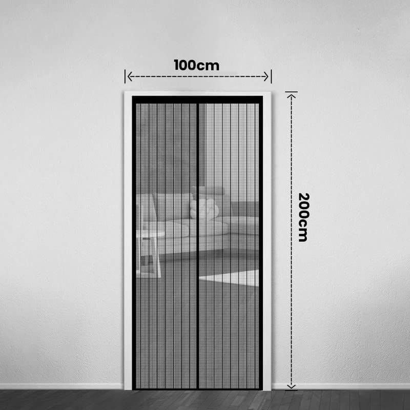 Mesh Screen Net Home Magnetic Foldable Anti Mosquito Door Curtains