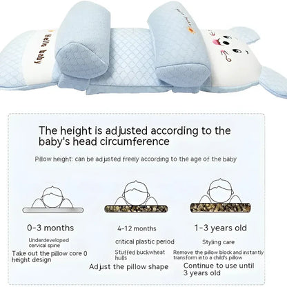 Smart Baby Head Shaping Pillow – Ergonomic 360° Head & Neck Support